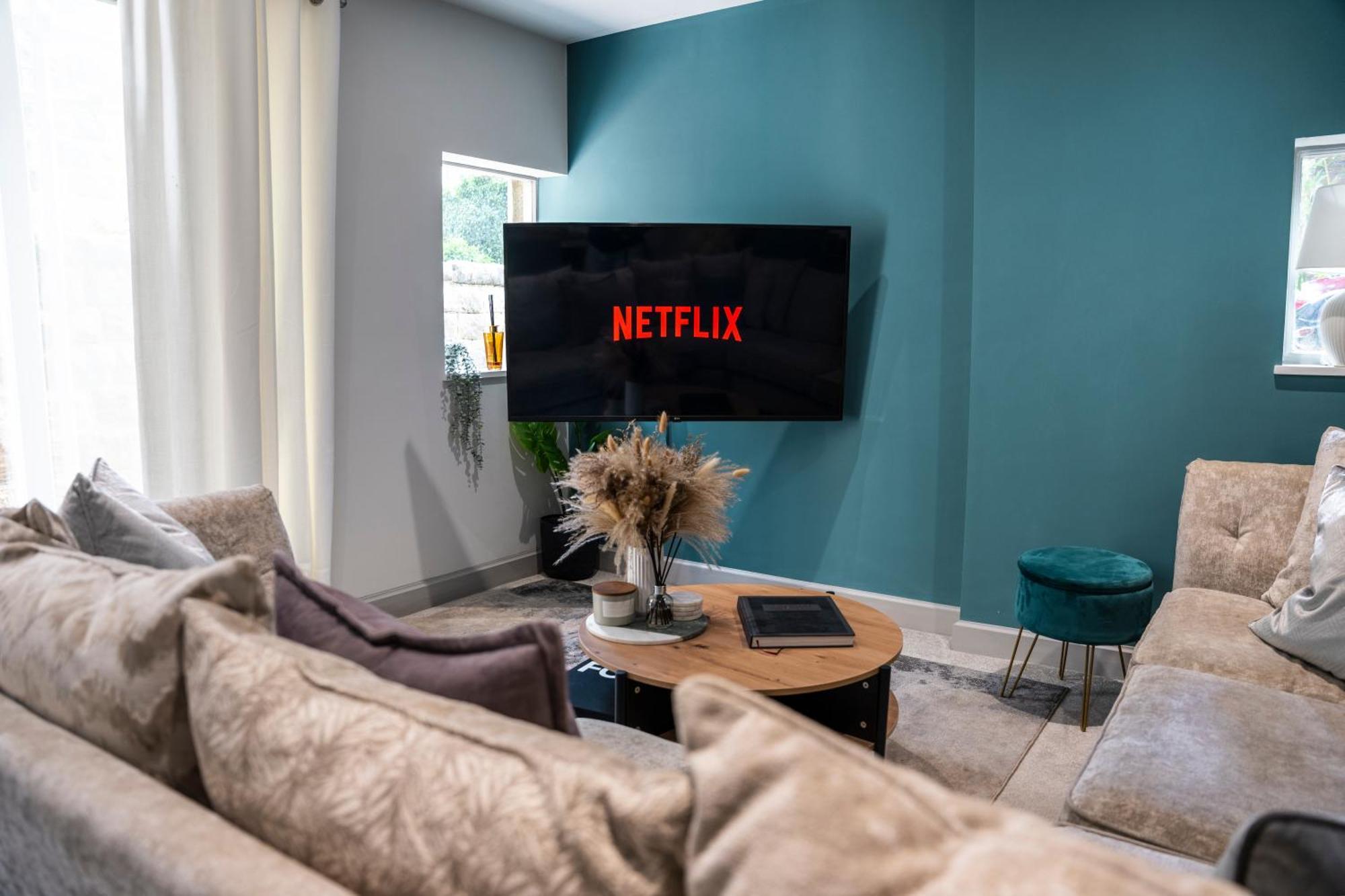 Spring Mount Huge Luxury Full Apartment- Harrogate Centre-Two Extremely Comfy Kingsize Bedrooms-Fully Equipped Modern Kitchen-Cosy Living Room With Huge Tv Экстерьер фото